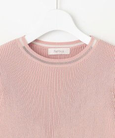 Feroux シアートリム リブニット
