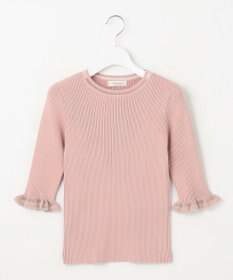 Feroux シアートリム リブニット