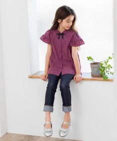 組曲 KIDS 【110-140㎝】デニムニット パンツ