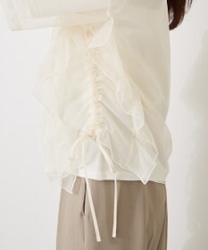 AMERICAN HOLIC チュールレイヤードドロストトップス