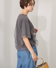 AMERICAN HOLIC チュールレイヤードドロストトップス