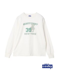 earth music&ecology Ｃｏｓｂｙ×ｅａｒｔｈ　ベアープリントロングＴシャツ