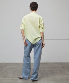 BEIGE， 【洗える】BAC / バンドカラーブラウス