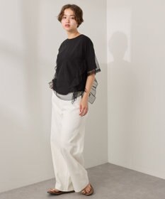 AMERICAN HOLIC チュールレイヤードドロストトップス