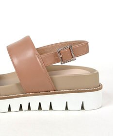Dominic3 フットベット レザーパテッドサンダル