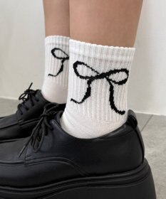 WEGO 底パイルデザインソックス（丈14㎝）