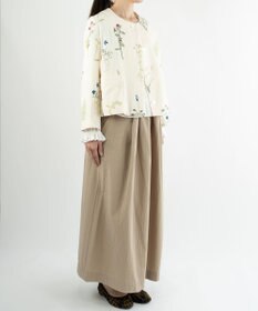 muuc ボタニカル刺繍のジャケット