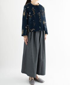 muuc ボタニカル刺繍のジャケット