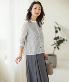 J.PRESS LADIES S 【洗える】シアージャージー フレアー スカート