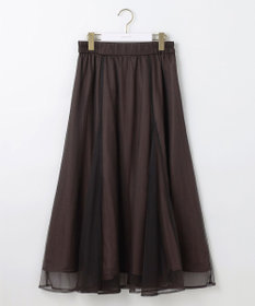 ANY SIS 【洗える】ラッセルチュールマチ スカート