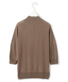 ICB 【洗える】 ウールアセテートハイゲージ ハイネックプルオーバー