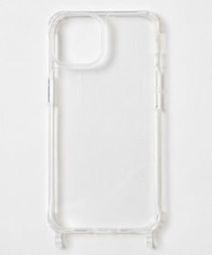 WEGO ストラップホール付きクリアiphoneケース