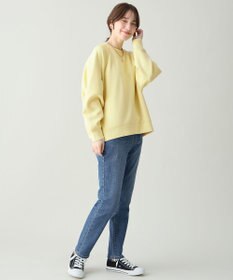 ANY 袖ドットチュールコンビインナー