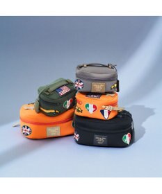 A.D.M.J. 【魔法の様に軽い】マジックライト/フラッグワッペンバニティバッグM