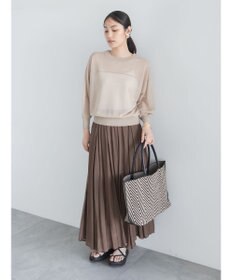 Te chichi 14G前後2WAYクルーカーディガン