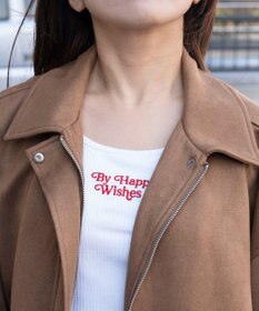 WEGO スウェードポンチジャケット