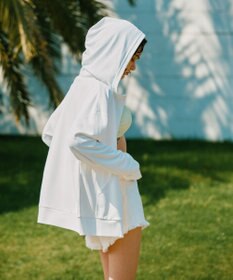 San-ai Resort（三愛水着楽園） ★新色ブルー入荷【UPF50＋】　ユニセックス　サーマルラッシュパーカー　S・M・L　【Reir（レイール）】