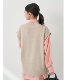 earth music&ecology ミニブークレＶネックベスト