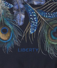 LIBERTY. ピーコック マナー プリューム シルクスカーフ 90