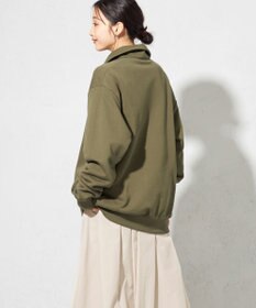 SHARE PARK LADIES 【UNISEX】MVS裏毛ハーフジップスウェット（S・Mサイズ）
