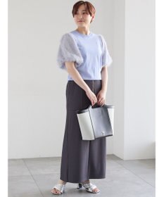 Te chichi シャギーバルーンスリーブニット