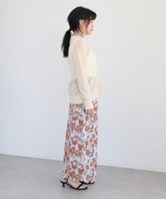 CRAFT STANDARD BOUTIQUE シアージョーゼットニットカーディガン