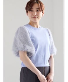 Te chichi シャギーバルーンスリーブニット