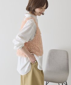 AMERICAN HOLIC 【選べる丈】フェザーVネックベスト