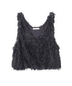 AMERICAN HOLIC 【選べる丈】フェザーVネックベスト