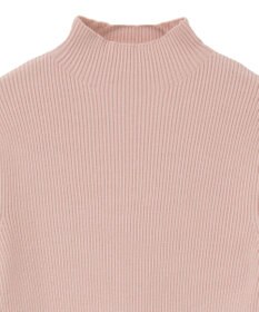 earth music&ecology ハートプレートリブニットプルオーバー