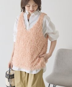 AMERICAN HOLIC 【選べる丈】フェザーVネックベスト