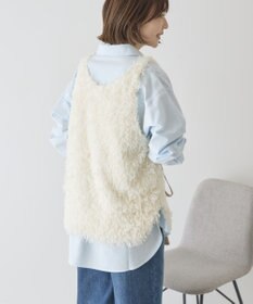 AMERICAN HOLIC 【選べる丈】フェザーVネックベスト