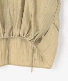 23区 【SLOW/一部店舗限定】ナチュラルピケワッシャー ブラウス