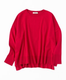 UNFILO 【洗える/抗菌防臭】マイビューティー クロップド丈ニット