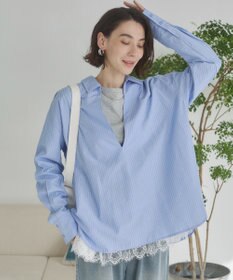 WEGO 【ANGIE VINTAGE】スキッパーシャツ