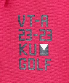 23区GOLF 【WOMEN】エイトロックカノコ カラーポロシャツ