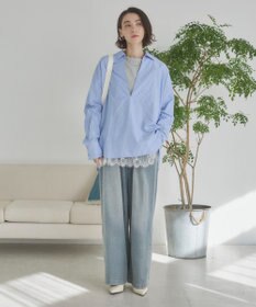 WEGO 【ANGIE VINTAGE】スキッパーシャツ