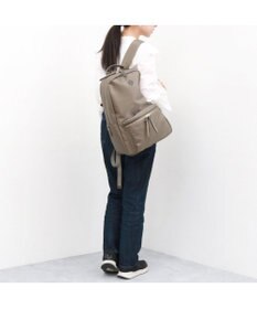 UNBILLION 【テレビ ドラマ着用アイテム】ペルケ perche / ナイロン牛革付属リュック