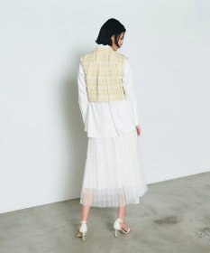 GRACE CONTINENTAL フリンジミニベスト