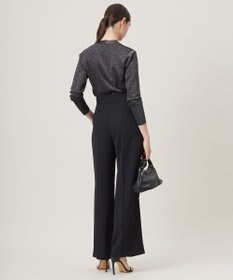 ICB 【洗える】 シンセティックフルニードル Vネックプルオーバー