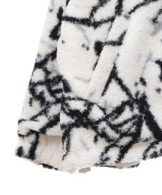 Green Parks リバーシブルプリント柄ボアブルゾン