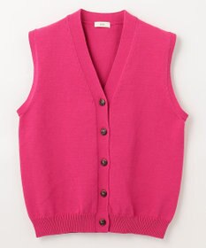 NAVE 【Nave 　洗える】ルピナス コットンニットベスト