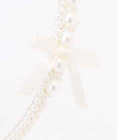 ANY KIDS パールリボンカチューシャ