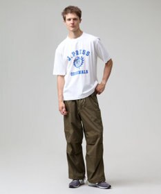 J.PRESS MEN 【J.PRESS ORIGINALS】【UNISEX】Cotton Jersey CRST Logo T-shirt