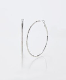 Phoebe 【金属アレルギー対応】ライトフープビッグピアス　シルバー/ステンレス/大振り