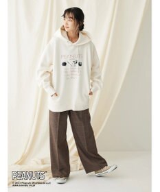 CRAFT STANDARD BOUTIQUE ＰＥＡＮＵＴＳ裏起毛スウェットパーカー