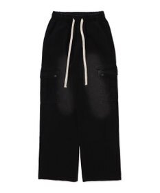 WEGO 【ウエストゴム】ドローコードウオッシュドカーゴデニム