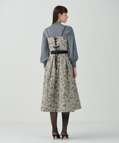 GRACE CONTINENTAL ボタニカルセパレートドレス