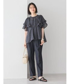 AMERICAN HOLIC 接触冷感シアーフリルブラウス