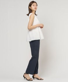 J.PRESS LADIES L 【レイヤードスタイルに】コットンスムース レイヤードフレア カットソー